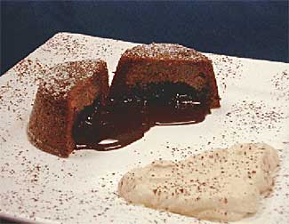 Chocolate lava cake